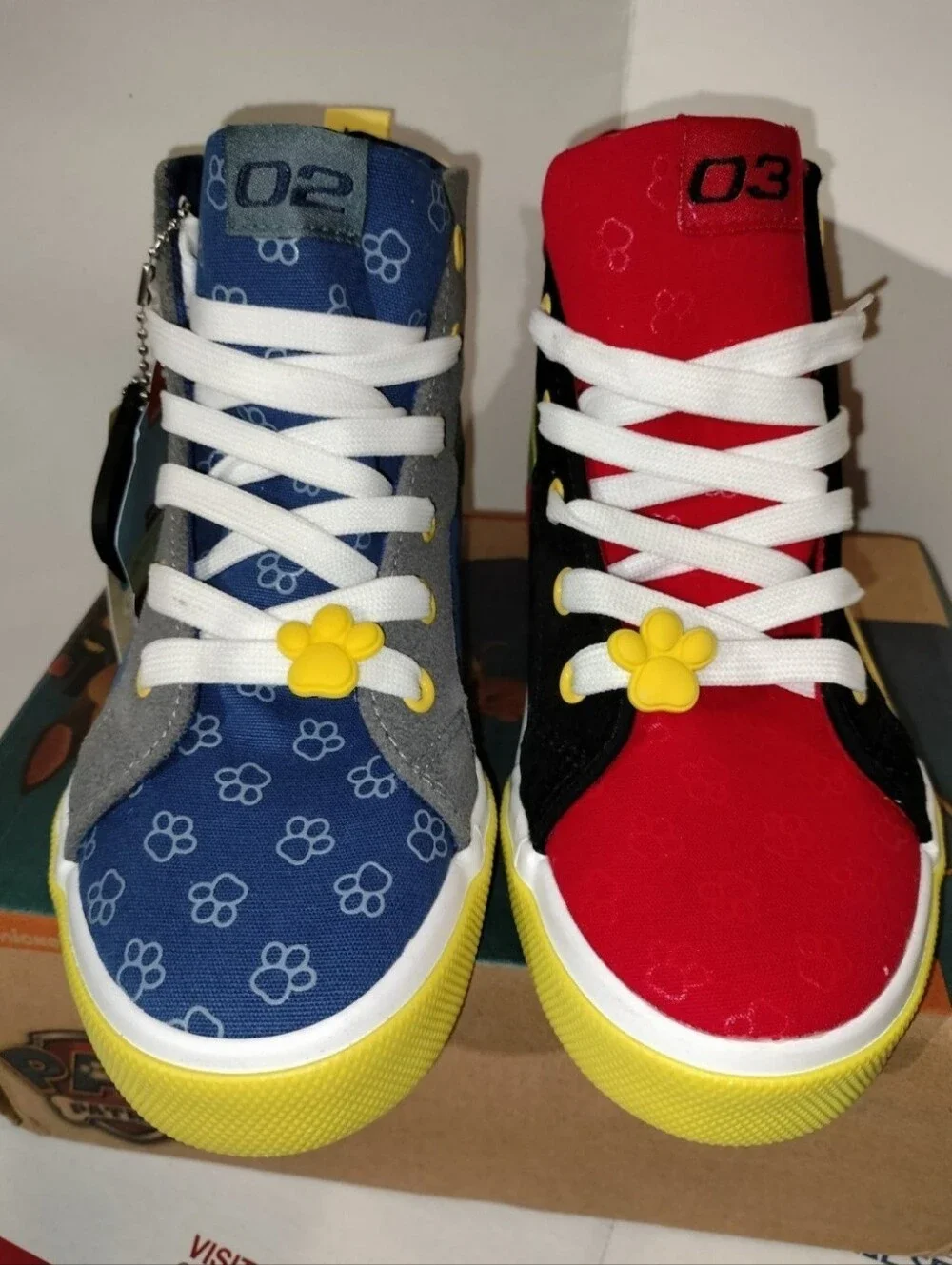 Ground up Paw Patrol Chase Marshall High Tops (PS) Unisex, Size 2. Original new